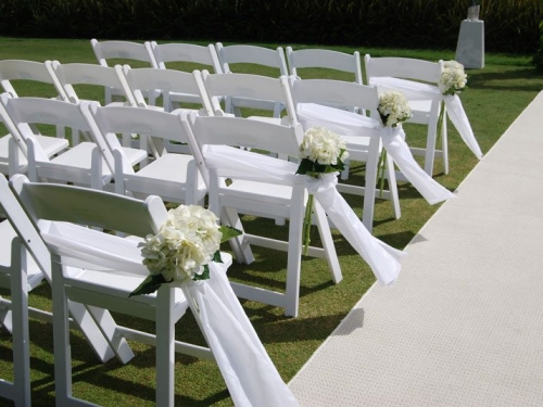 Malibu Chairs Ceremony