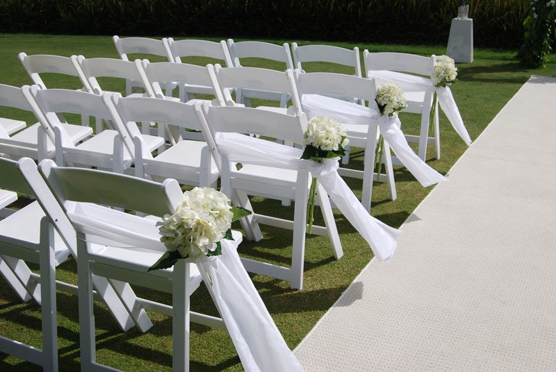 Malibu Chairs Ceremony