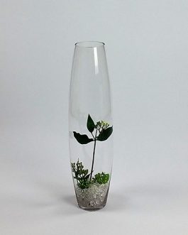 Tall Glass Vase