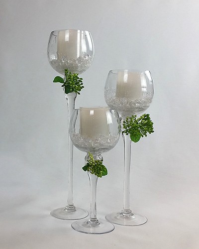 Wine Glass Vases