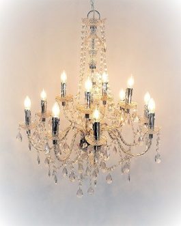 Large Crystal Chandelier