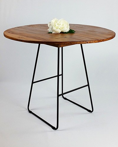 Circle Wood Table