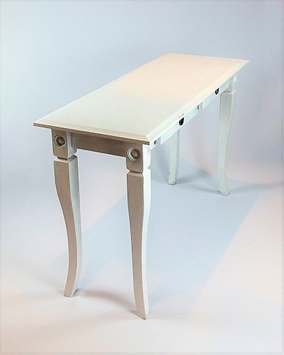 Small White Rectangular Table