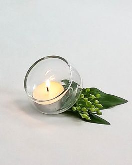 Floating Glass Tealight Holder