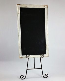 White Wood Chalk Board