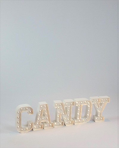 White Candy Lights