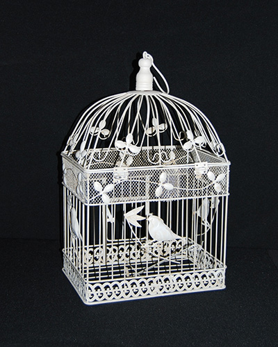 Card Bird Cage Square (Large)