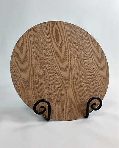 Charger Plate Timber (33 cm Diameter) x 10