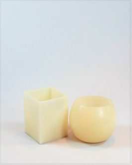 Lantern Wax (Rectangle 20 cm High x 15 cm x 15 cm Wide) + (Round 20 cm Diameter)