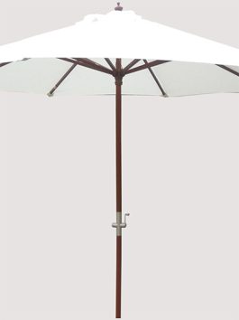Market Umbrellas Cream 3 metre - 2.7 metre
