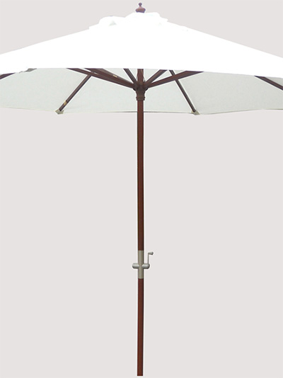 Market Umbrellas Cream 3 metre - 2.7 metre